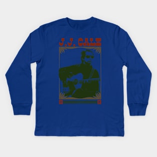 J.J. Cale ---- Retro Fan Design Kids Long Sleeve T-Shirt